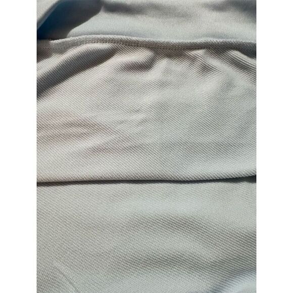 Women's Blue Relaxed Fit Half Zip Pullover Sweatshirt Size L Casual with pockets - Picture 7 of 12